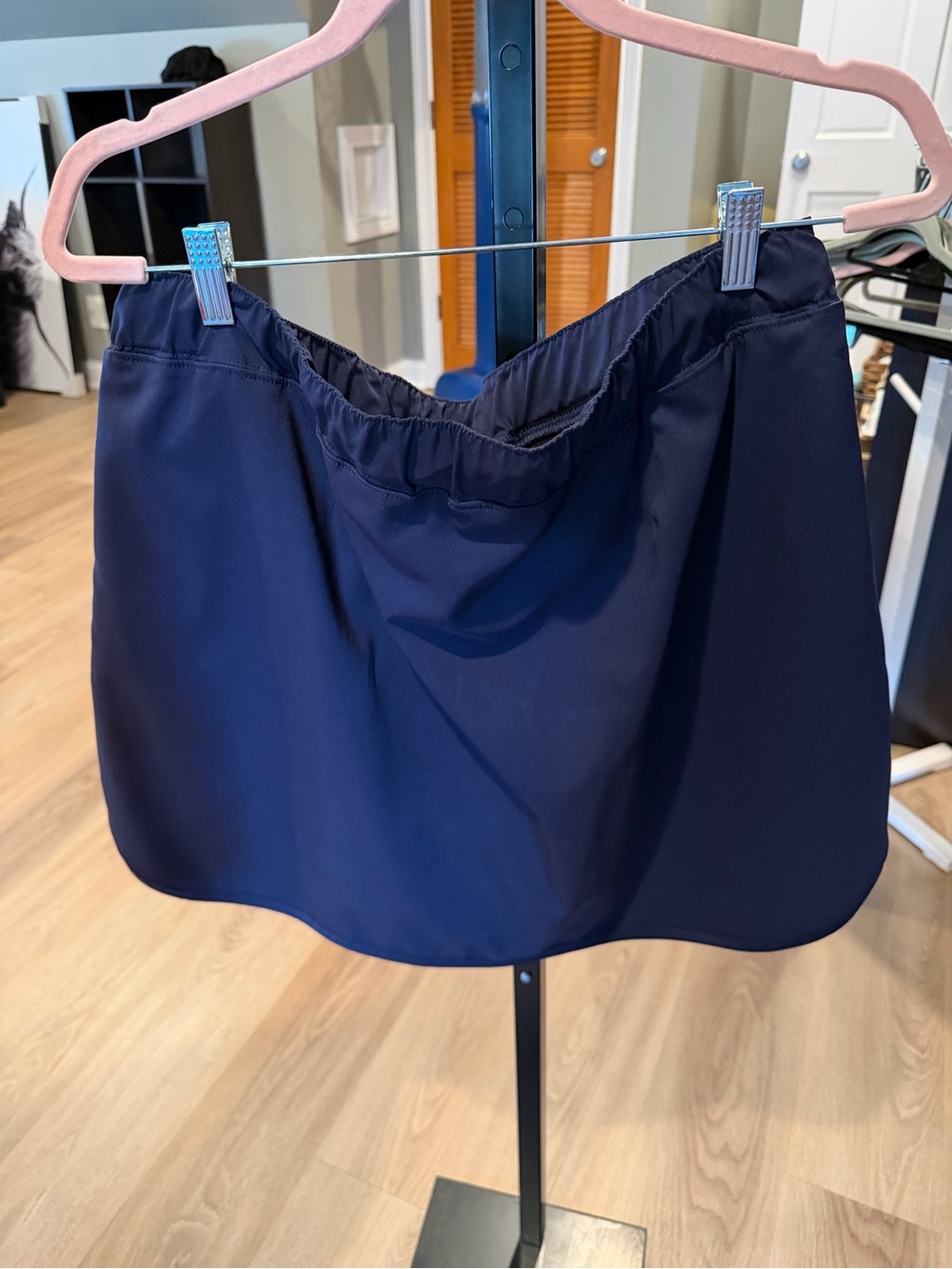 Grand Slam Navy Athletic Skort with Drawstring